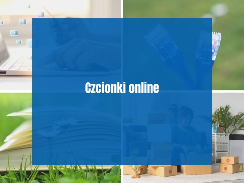 Czcionki online